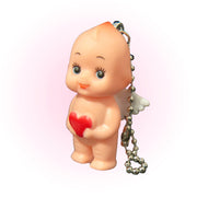Keychain Heart Kewpie Doll