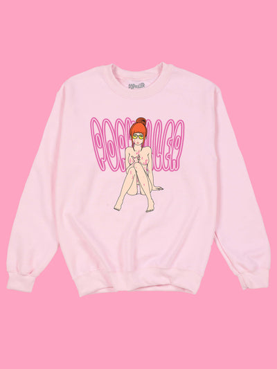 Ahegao hentai pink sweater.
