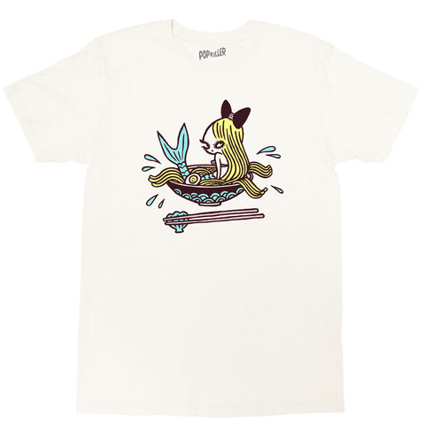 Pastel goth mermaid graphic t-shirt by Japanese artist Mizna Wada.