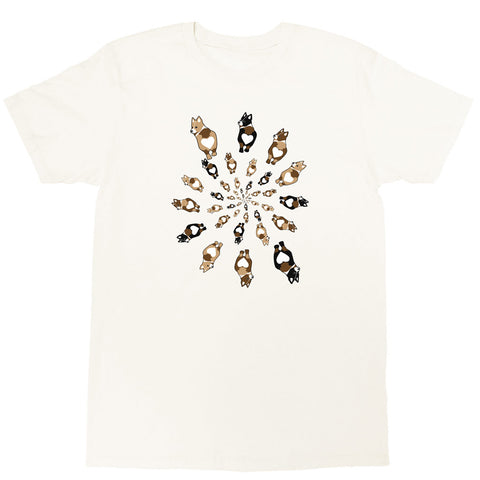 Spiral Heart Butt Corgi Classic T-shirt