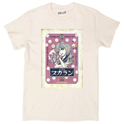 Sukeban graphic tee by Japanese artist Anraku.