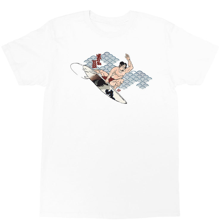 POPKILLER - Popkiller Artist Series Street Hyakkei Surf 2 Men's T-shirt