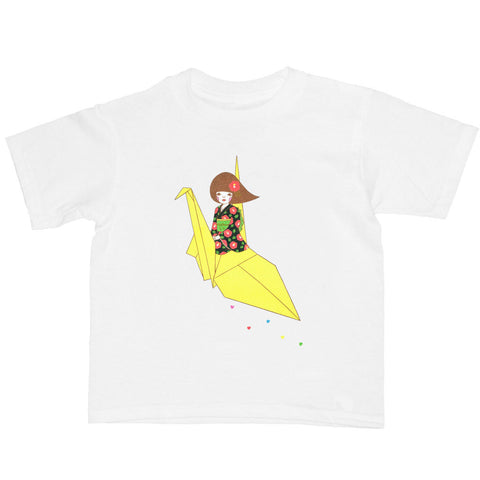 Hime origami kid's t-shirt.