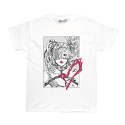 Robot cyberpunk anime t-shirt.