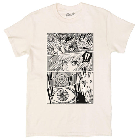 Action manga t-shirt.