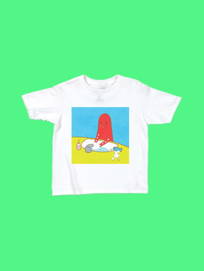 Kawaii octopus hand washing kid's t-shirt.
