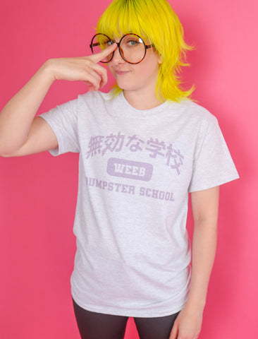 Nerdy anime otaku apparel.
